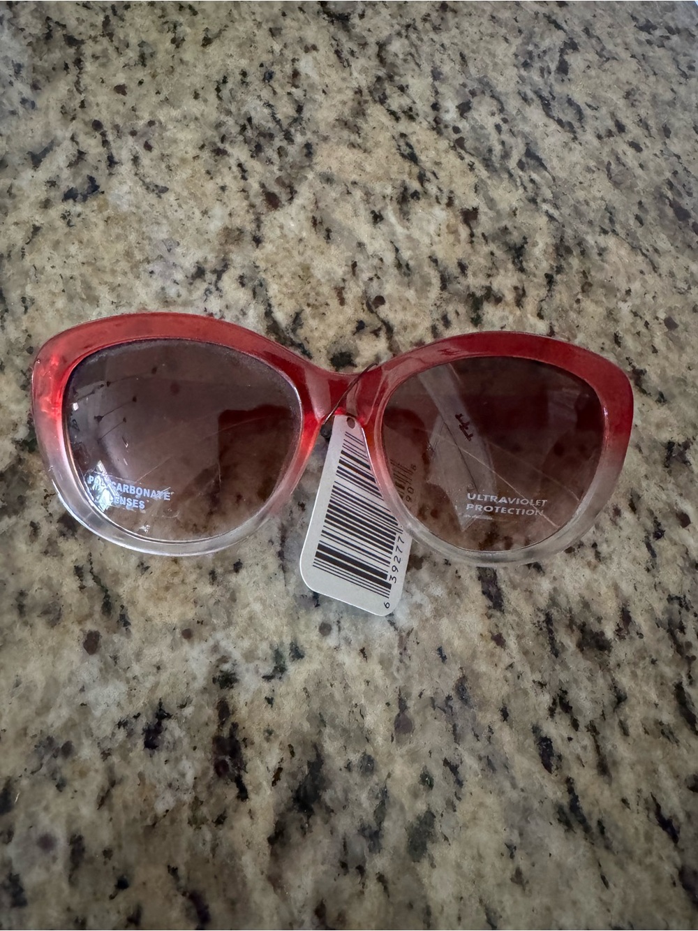 Red and white Women's Sunglasses